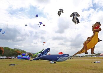 橘色惡魔外星人飛船 非常律師鯨魚艦隊 10月22-23日 苗栗領空箏風相對