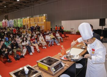 澳門旅博會盡顯色香味　美食之都(23)起展示廚藝