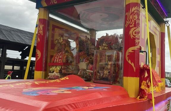 糖廠媽袓坐單車環島繞境祈福 多項創舉吸睛 糖廠媽袓坐單車環島繞境祈福 多項創舉吸睛