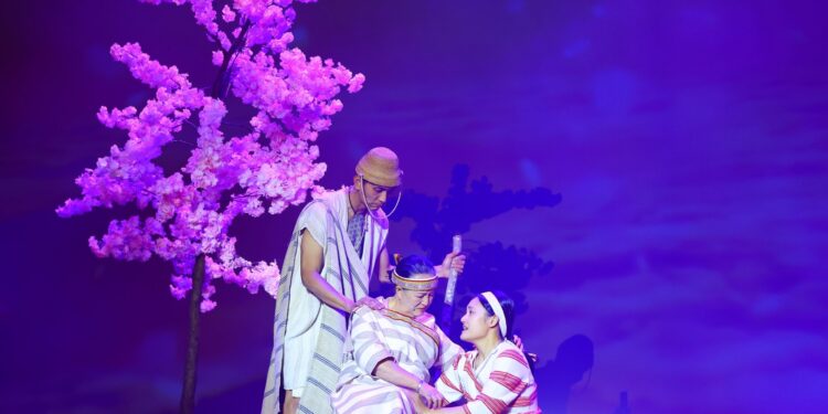 泰雅原舞工坊新創歌舞劇《菈娃》 葫蘆墩文化中心精采登場 泰雅原舞工坊新創歌舞劇《菈娃》 葫蘆墩文化中心精采登場