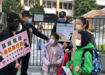 開學日護童勤務 風城警強化學童人身安全維護
