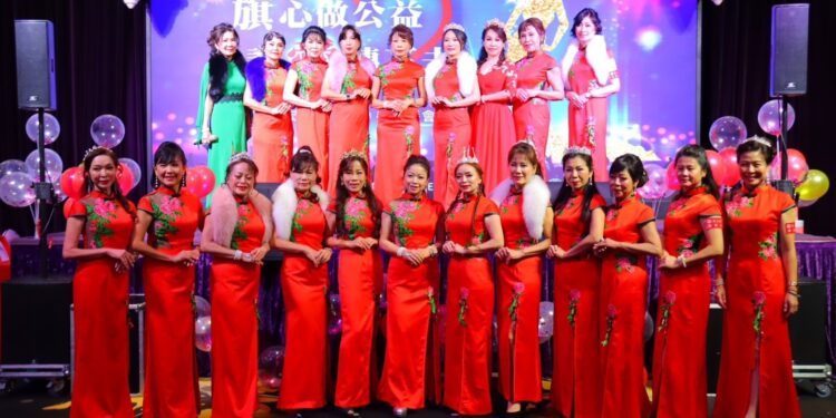 台中世旗張楹瑩2022歲末感恩 旗心做公益傳愛嶺東科大