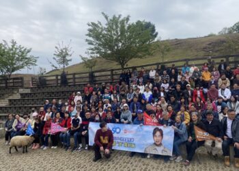 新加坡DJ洪聖安號召200位粉絲暢遊南投景點