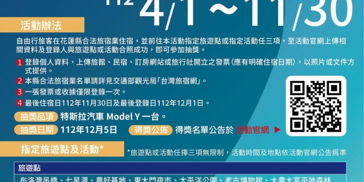 清明連假去哪玩 花蓮推絕美步道、觀星賞螢活動 住宿再抽特斯拉