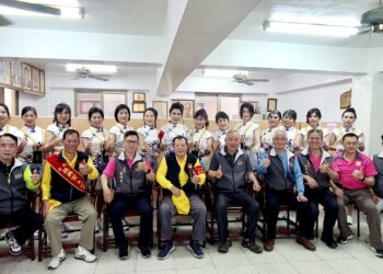 烏日榮泉振興宮刈香祈福繞境 振興女子旗隊優質吸睛