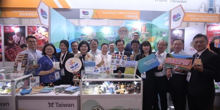前進東南亞最具規模食品展 花蓮縣府助農民團體參展拓展新加坡通路 前進東南亞最具規模食品展 花蓮縣府助農民團體參展拓展新加坡通路