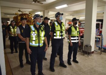 大甲媽遶境倒數確保維安工作 烏日警防搶轎實境演練