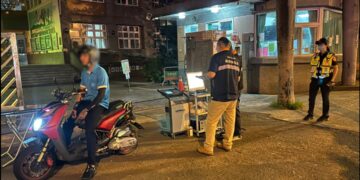 中警三靜城專案掃蕩非法「煙擋管」 除噪音防空汙取締改裝車