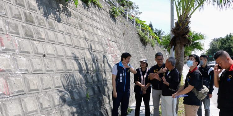 樹幹橫生破壞邊坡結構 議員組專案會勘