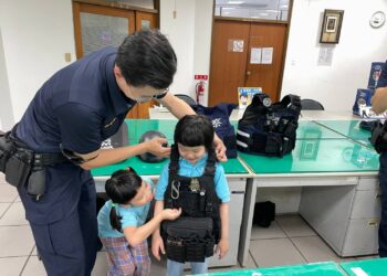 犯罪預防向下扎根 小小波麗士初體驗