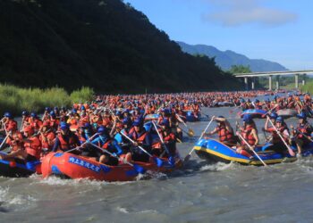 花蓮六月泛舟月 旅宿泛舟享優惠