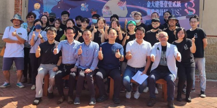 金大建築系畢業評圖新創意  金門老街聚落將再現風華