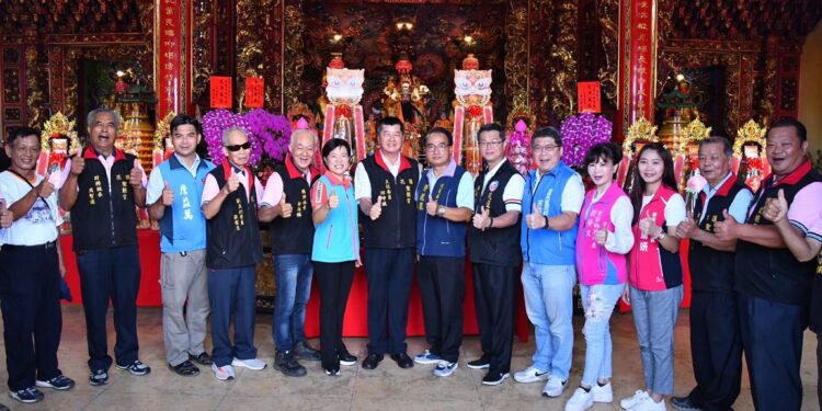 吉安鄉聖能宮舉辦巧聖先師聖誕千秋慶典 游淑貞祈願護佑吉安鄉建設發展更臻圓滿