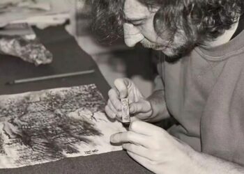 義大利青年藝術家賈客暮 融合中西哲學實踐臥遊山水