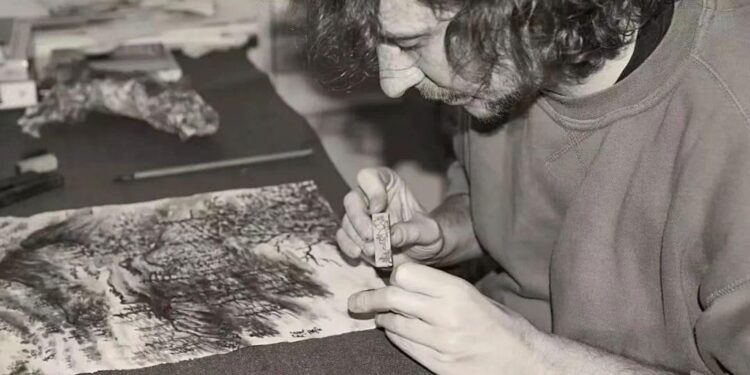 義大利青年藝術家賈客暮 融合中西哲學實踐臥遊山水 義大利青年藝術家賈客暮 融合中西哲學實踐臥遊山水