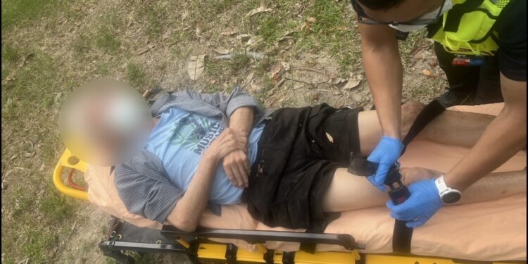 老翁出門晨運卻離奇失蹤 一夜未歸隔日現身路倒公園