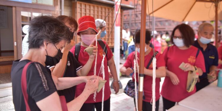 花蓮市公所偕客屬會歡慶端午 好客文化會館飄粽香