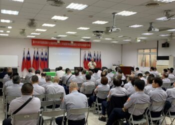 西屯義警中隊基本訓練 強化民防作戰能力