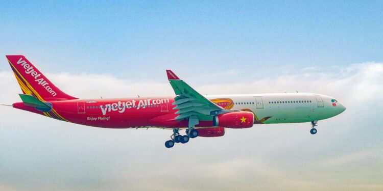 越捷航空72小時低價放送 促銷機票飛越南1850元起