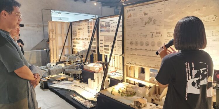 金門大學建築學系畢業設計 台中新一代文創聚落展創意