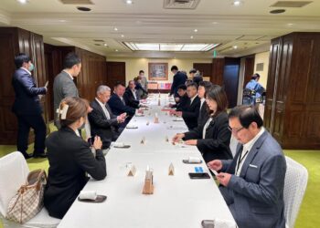 魏嘉彥感謝札幌辦事處長粘信士促成城市外交