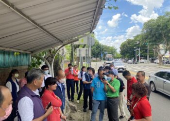 爭取台灣好行進中興新村 縣府與交通部相關單位會勘