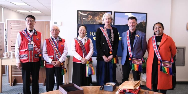 花蓮紐西蘭合作不間斷 徐榛蔚率團會見漢米爾頓市長 進行原住民文化與永續發展訪問交流