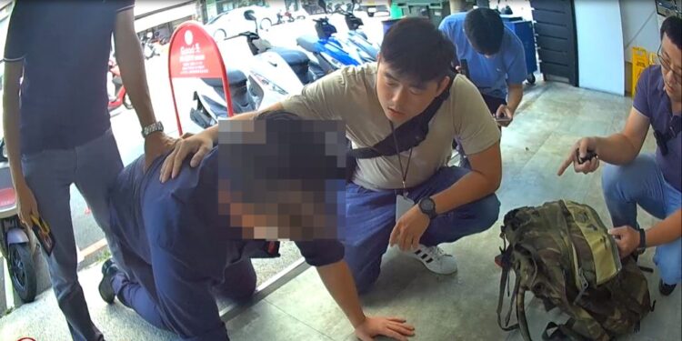 外國人下海當車手 中警破獲驚訝送辦 跨海來臺當車手