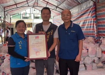 曾淑懿感謝北玄宮主張政祺及信眾 以行動關懷社會