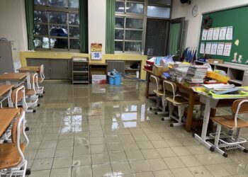 縣府彙整卡努颱風校園災損 加速辦理各校搶修復建工程