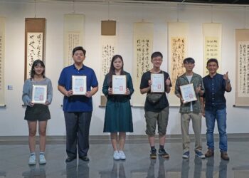 臺中市書法學會會員聯展  屯藝文中心即日精彩展出