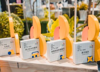 2023文博會臺中館開展  中央公園意象搬進展場  邀您漫步臺中綠藍圖