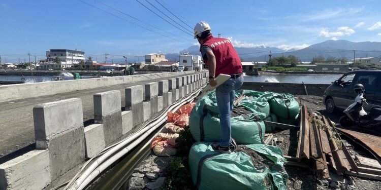 嚴防海葵颱風侵害 第七河川局嚴陣以待 嚴防海葵颱風侵害 第七河川局嚴陣以待