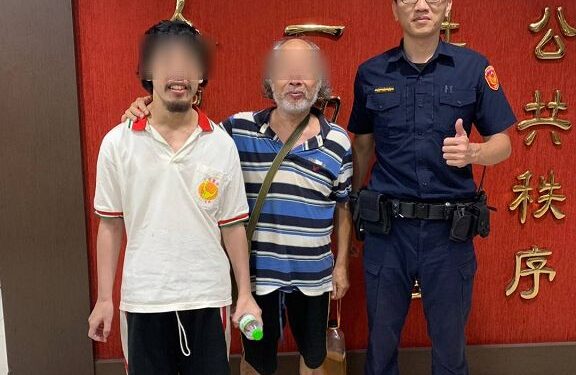 男子半年走失2次,中市守望警好眼力助返家 男子半年走失2次,中市守望警好眼力助返家