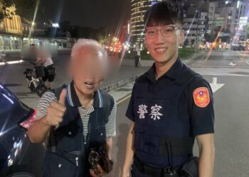 與時間賽跑  中警助迷途翁趕上桃園末班車