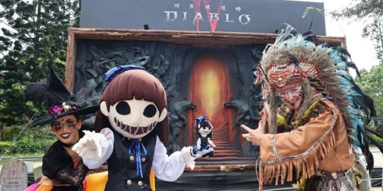 萬聖墓碑鎮九月開跑 六福村攜手全國知名銷冠遊戲 打造邪惡地獄之門恐懼升級