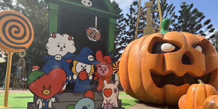 萬聖慶典-六福村墓碑鎮日前盛大登場  周邊商品快閃店