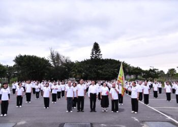 2023第八屆世界盃太極拳錦標賽授旗儀式 徐榛蔚預祝選手奪得佳績