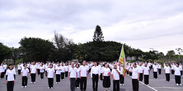 2023第八屆世界盃太極拳錦標賽授旗儀式 徐榛蔚預祝選手奪得佳績