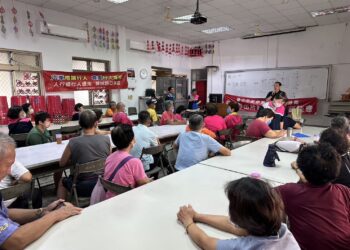 中警舉辦治安座談會   警民一同營造安居環境
