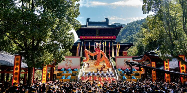 兩岸台青參與縉雲仙都黃帝祭典  傳承炎黃文化弘揚中華傳統