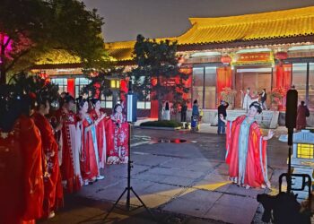 兩岸媒體走進「現代西安」 沉浸千年古都體驗「穿越唐朝」