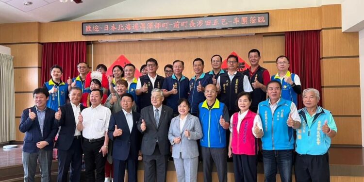 壽豐第一次台日友好一家親 鄉長曾淑懿與北海道前町長相見歡 壽豐第一次台日友好一家親 鄉長曾淑懿與北海道前町長相見歡