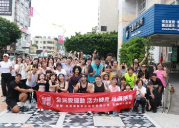 威剛X台彩推動全民愛運動 魏嘉彥與民眾一起動滋動