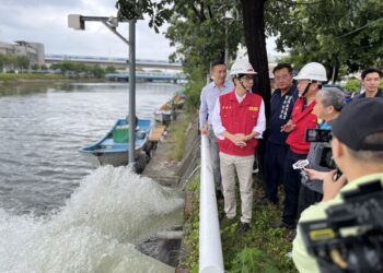 小犬颱風來襲  陳其邁市長視察防汛整備