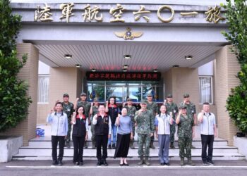 徐榛蔚率團赴桃園慰問花蓮子弟兵 感謝國軍的守護與貢獻