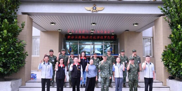 徐榛蔚率團赴桃園慰問花蓮子弟兵 感謝國軍的守護與貢獻