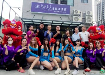 紫色美人越式洗頭  台中南屯開幕深受喜愛