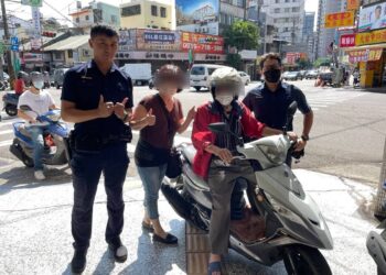 紅衣外套成關鍵  老翁迷途行經派出所 警火速尋人