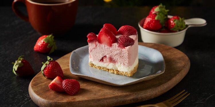 少女心噴發、超限量冬季甜點  草莓玻尿酸生乳酪蛋糕限定登場